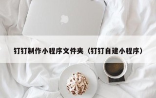 定边钉钉制作小程序文件夹（钉钉自建小程序）
