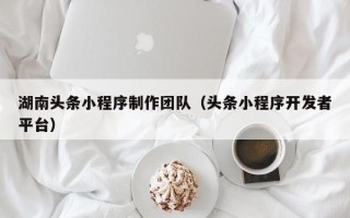 定边湖南头条小程序制作团队（头条小程序开发者平台）